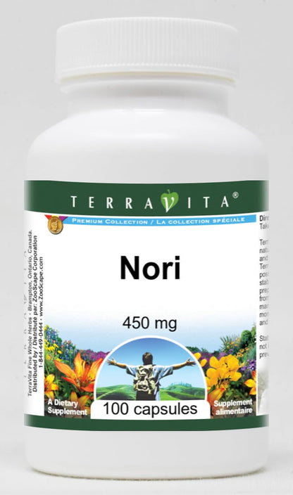 TerraVita Nori - 450 mg, 100 Capsules