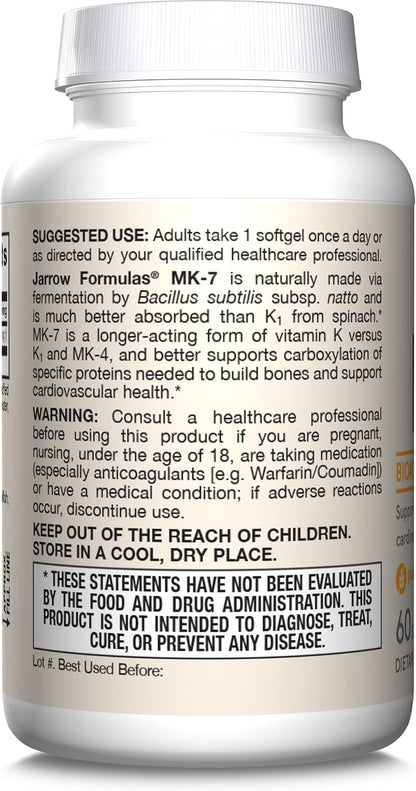 Jarrow Formulae MK-7 60 Softgels