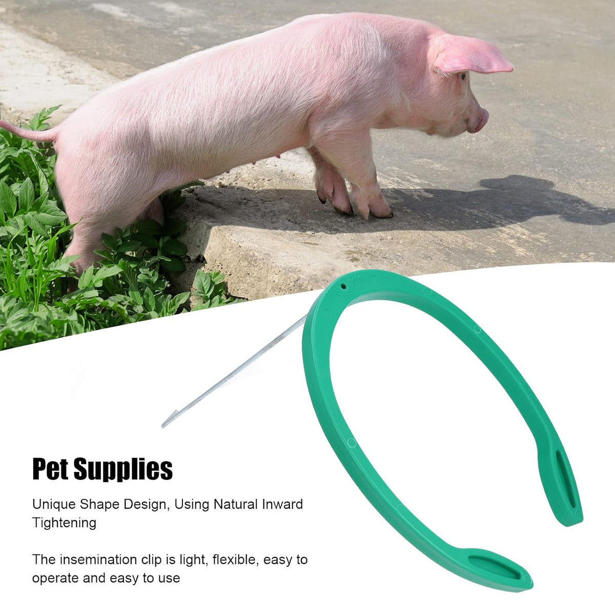 Adjustable Pig Insemination Kit - Unique Shape for Natural Tightening - Effective Artificial Insemination for Your Pigs - görsel 3