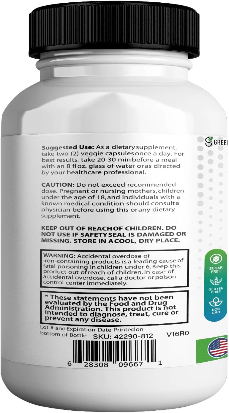 NeuroActive 8 Max Cognitive Support Food Supplement – Extra Strength, 60 Capsules - görsel 4