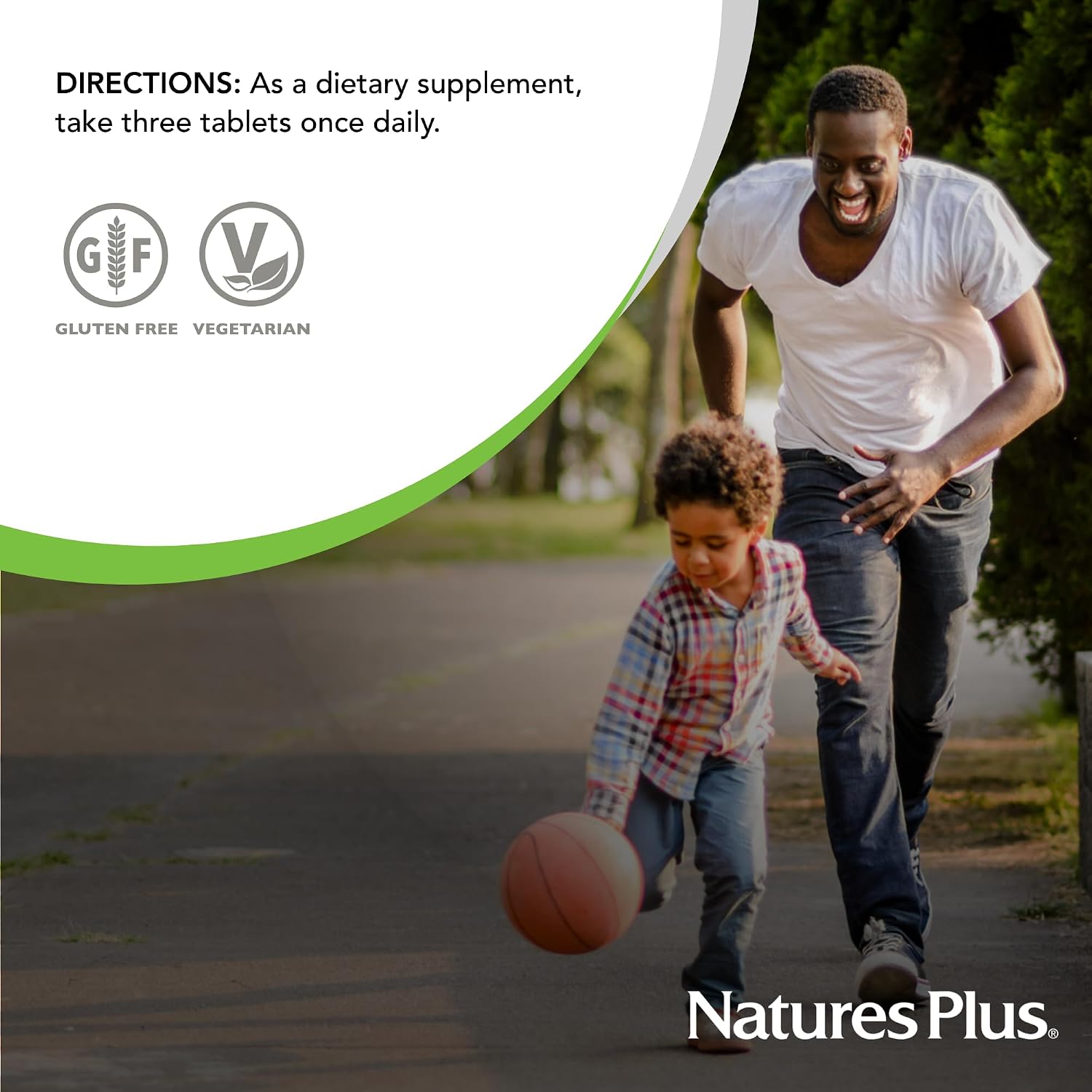 NaturesPlus Source of Life GOLD Chewables - 90 Vegetarian Tablets - Tropical Fruit Flavour - Whole Food Multivitamin Supplement - Gluten Free - 30 Servings - görsel 7