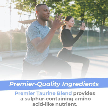 Premier Research Labs Taurine Blend - Amino Acid Supplement for Heart, Liver & Brain Health, 90 Vegetarian Capsules