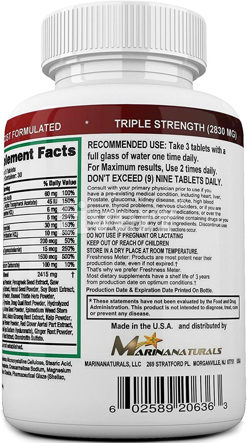 CURVIMORE Extra Natural Enhancement Tablets for Bust, Butt, Lips and Skin – 90 Count - görsel 2