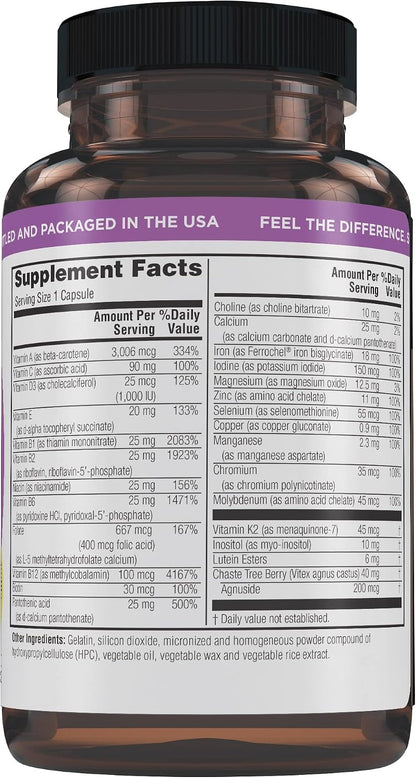 Twinlab TWL Women's Daily One Multivitamin, 60 Tablets