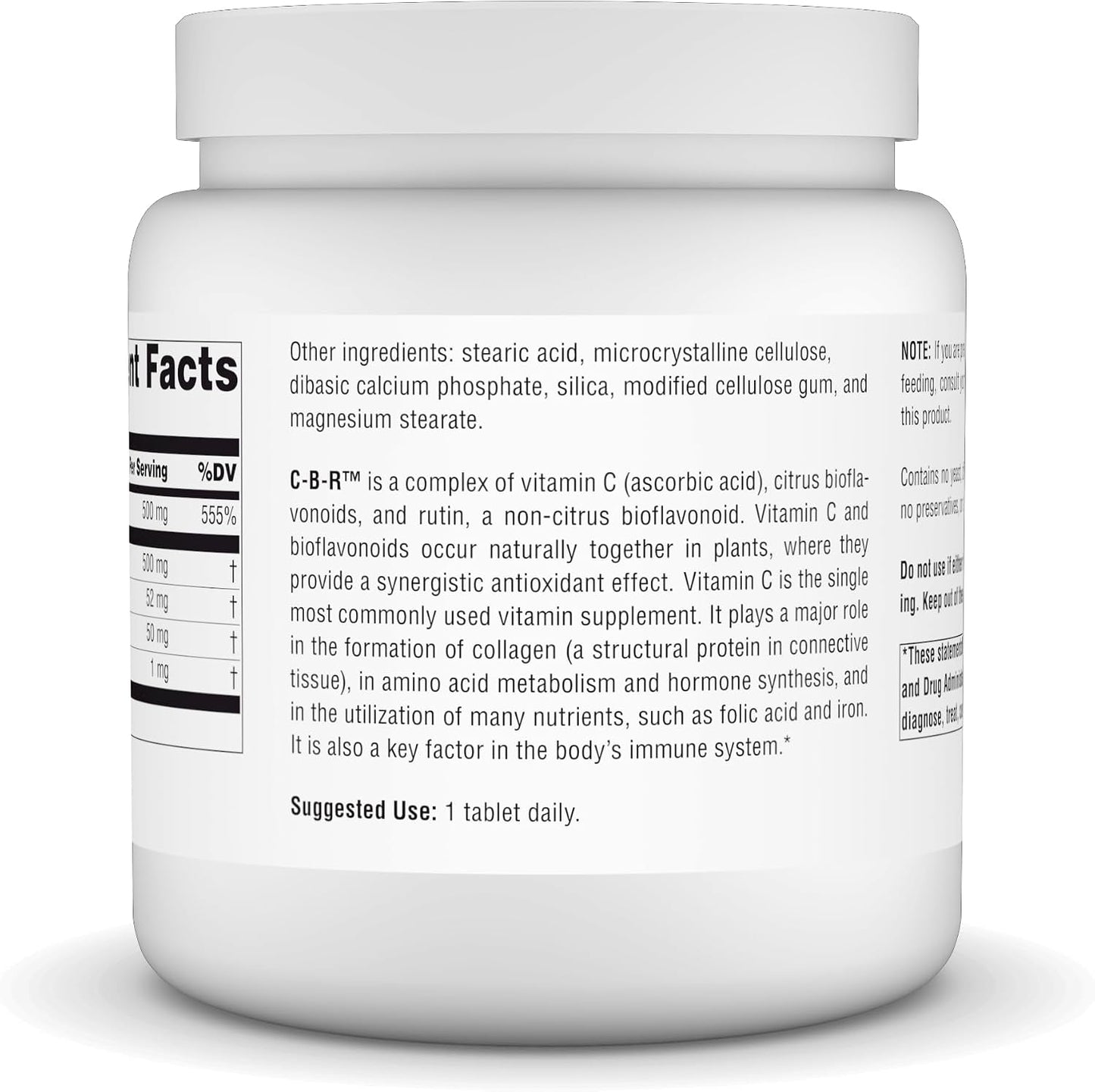 Source Naturals C-B-R – Vitamin C & Bioflavonoid Complex – 500 Tablets - görsel 3