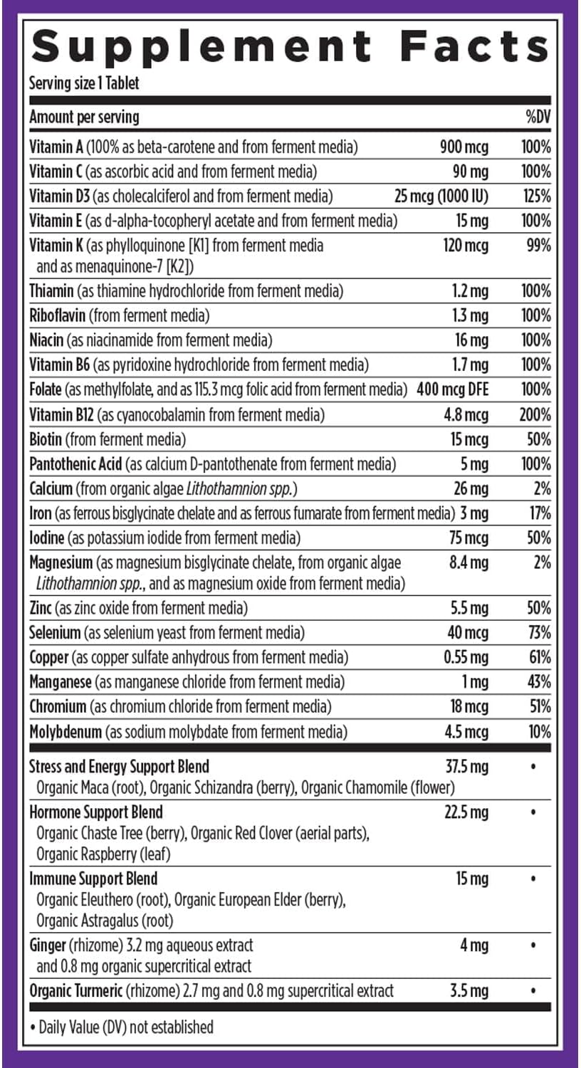 New Chapter Every Woman's One Daily Multivitamin – 72 Tablets - görsel 6