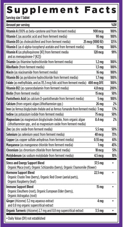 New Chapter Every Woman's One Daily Multivitamin – 72 Tablets