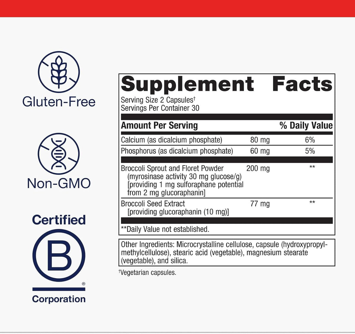 Metagenics SulforaClear (60 Capsules) - görsel 4