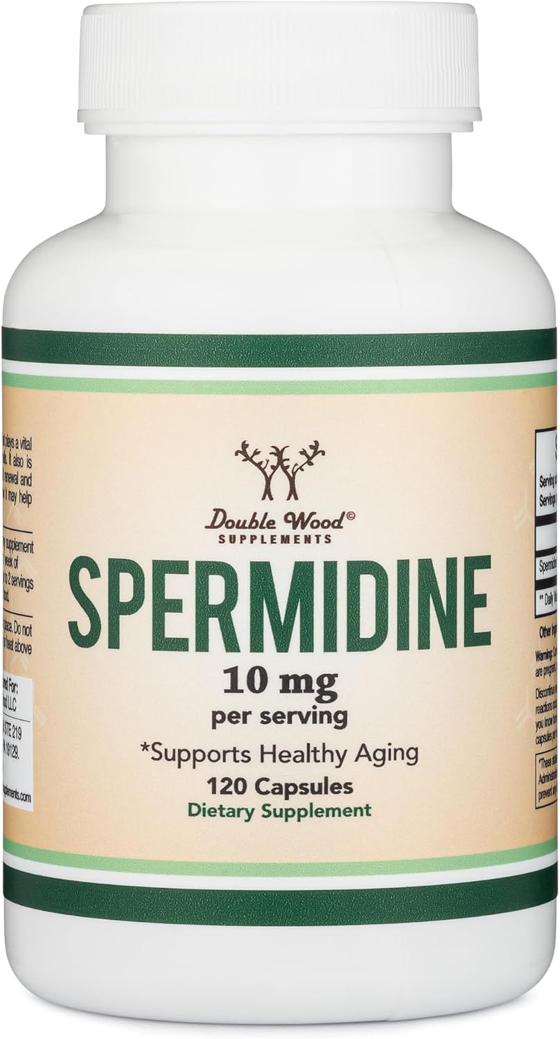 Spermidine Supplement (10mg of 99% Spermidine 3HCL – Third Party Tested) 120 Capsules - görsel 5