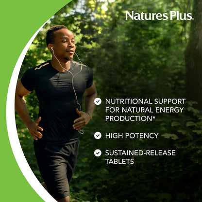 Nature's Plus Vitamin B12 1000 mcg – 90 Tablets – Methylcobalamin – Energy Support