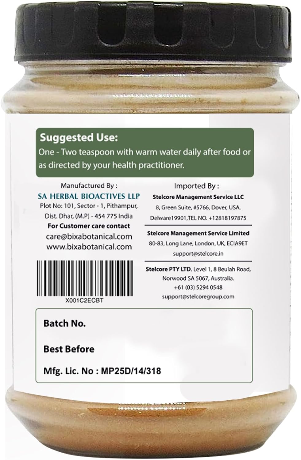 bixa BOTANICAL Safed Musli Root Powder – Ayurvedic Herbal Supplement, 3.5 oz (100 g) - görsel 6