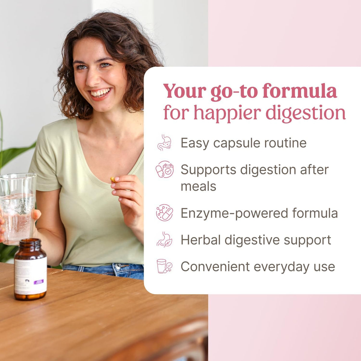 Happy Mammoth Bloat Banisher for Bloating, Digestion & Gut Comfort - görsel 3