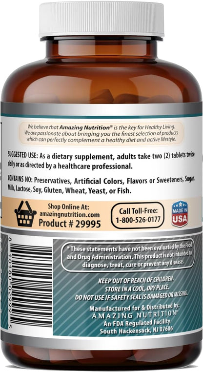 Amazing Formulae L-Citrulline 2000mg Per Serving, 120 Tablets