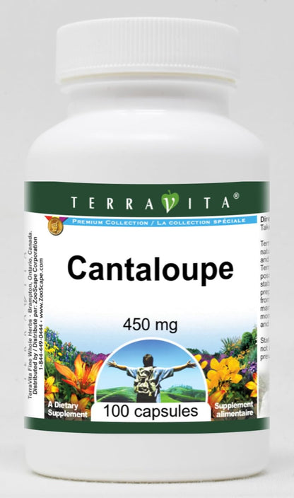 Cantaloupe – 450 mg (100 Capsules) – 3 Pack