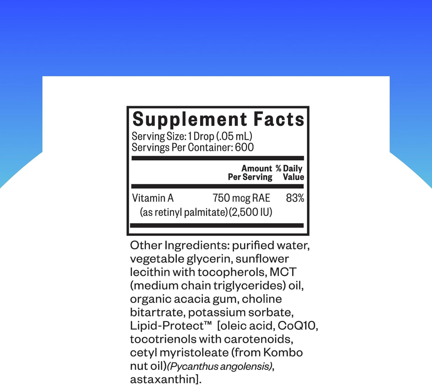 Seeking Health Vitamin A Drops - Liquid Retinyl Palmitate, 1500mcg (600 Servings) - görsel 2