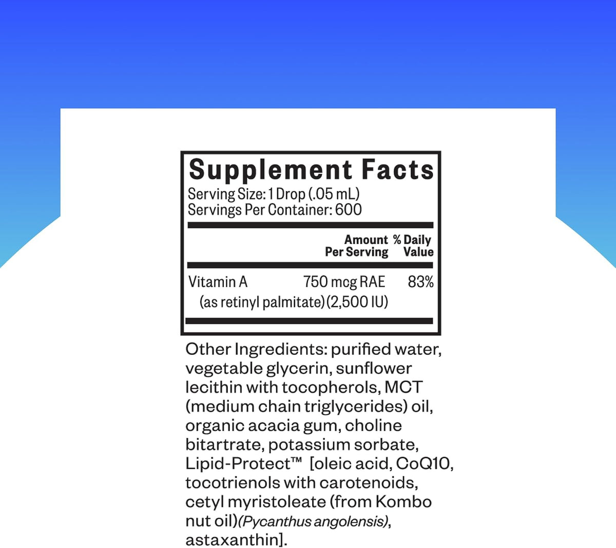 Seeking Health Vitamin A Drops - Liquid Retinyl Palmitate, 1500mcg (600 Servings) - görsel 2