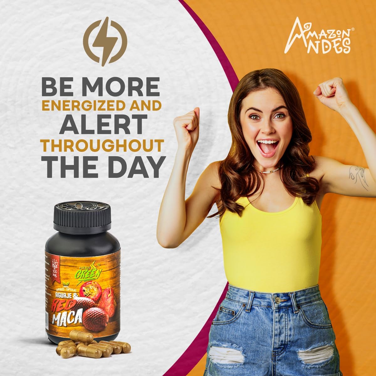 Andes Aguaje with Red Maca Capsules 1000mg - görsel 5