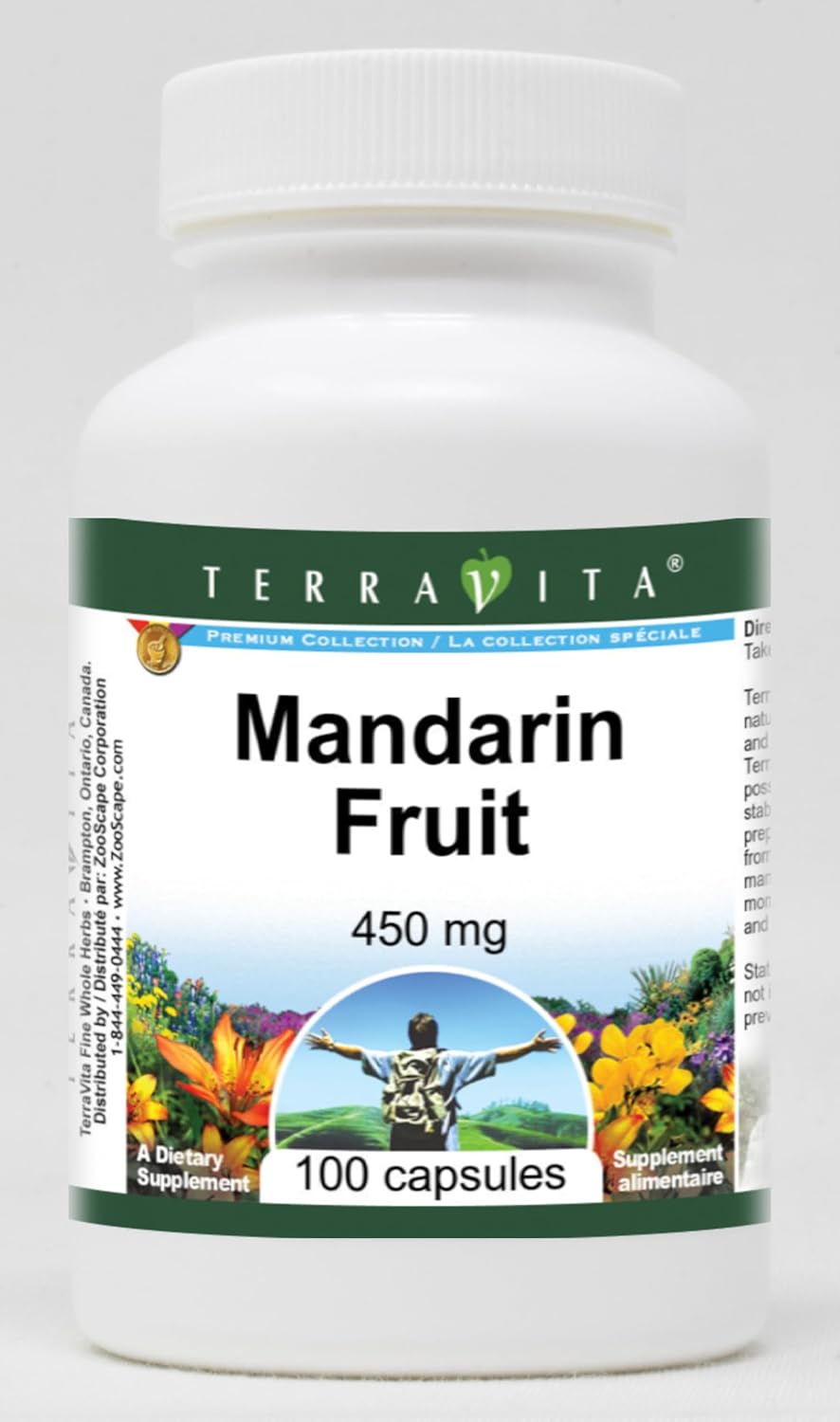 Mandarin Fruit - 450 mg (100 Capsules) - görsel 1