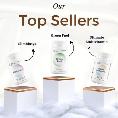 envitamin Slimbiosys Ultra Probiotic Capsules - Prebiotics & Probiotics for Women & Men - Supports Your Digestive Health