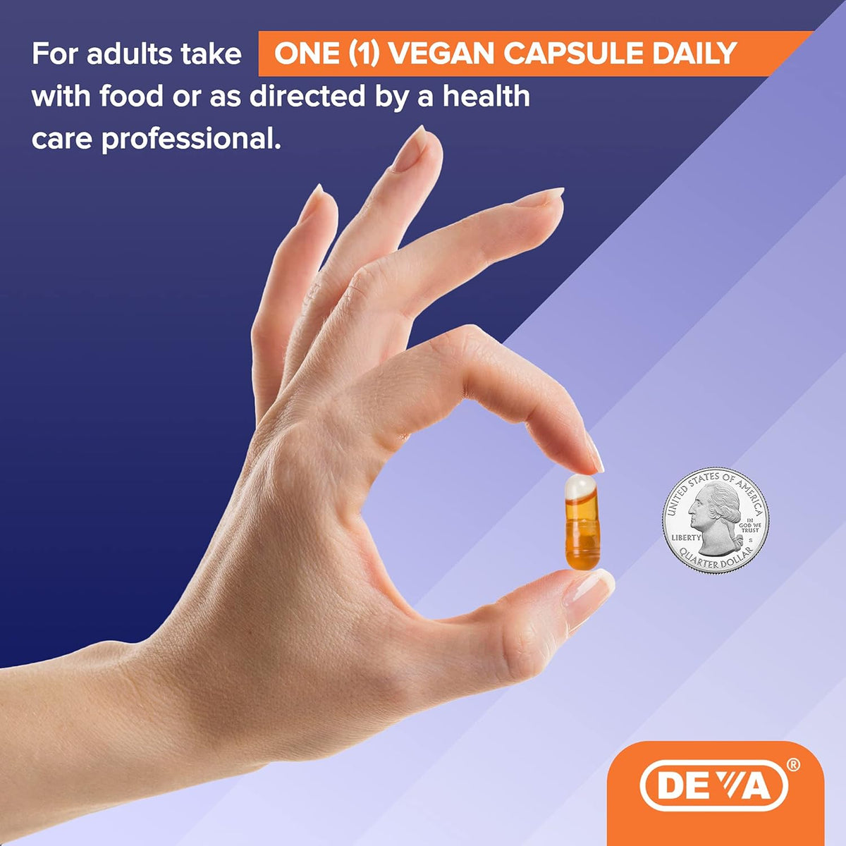 DEVA Natural Vitamin E 400 IU with Mixed Tocopherols – Vegan, Non-GMO, 90 Capsules - görsel 5