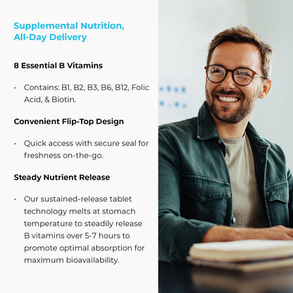 ENDUR-B Complex SR (Sustained Release) B Vitamins - 150 Tablets