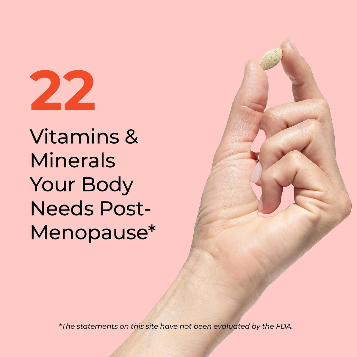 HUM Base Control Multivitamin for Women with – Zinc: Contributes to normal immune function and wound healing. – Image 3