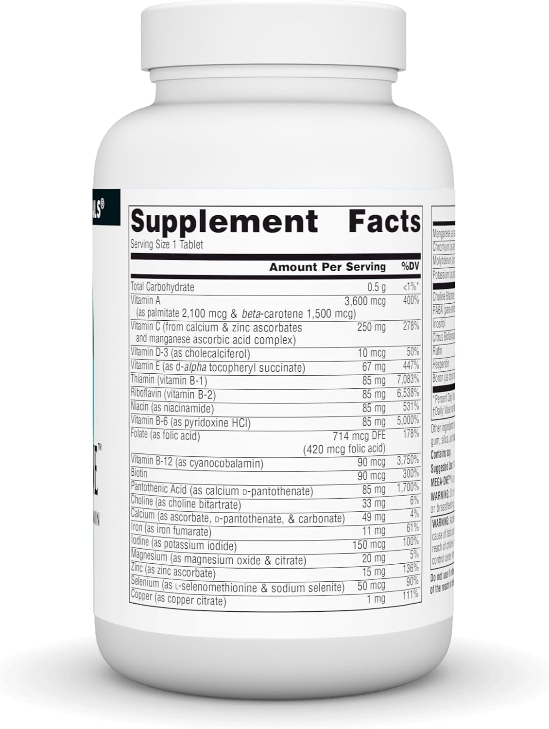 Source Naturals Mega-One Multi-Vitamin with Minerals - görsel 2
