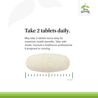 Terry Naturally Clinical Essentials - Multivitamin & Mineral Supplement with Chelated Minerals & B-Vitamins - 60 Tablets