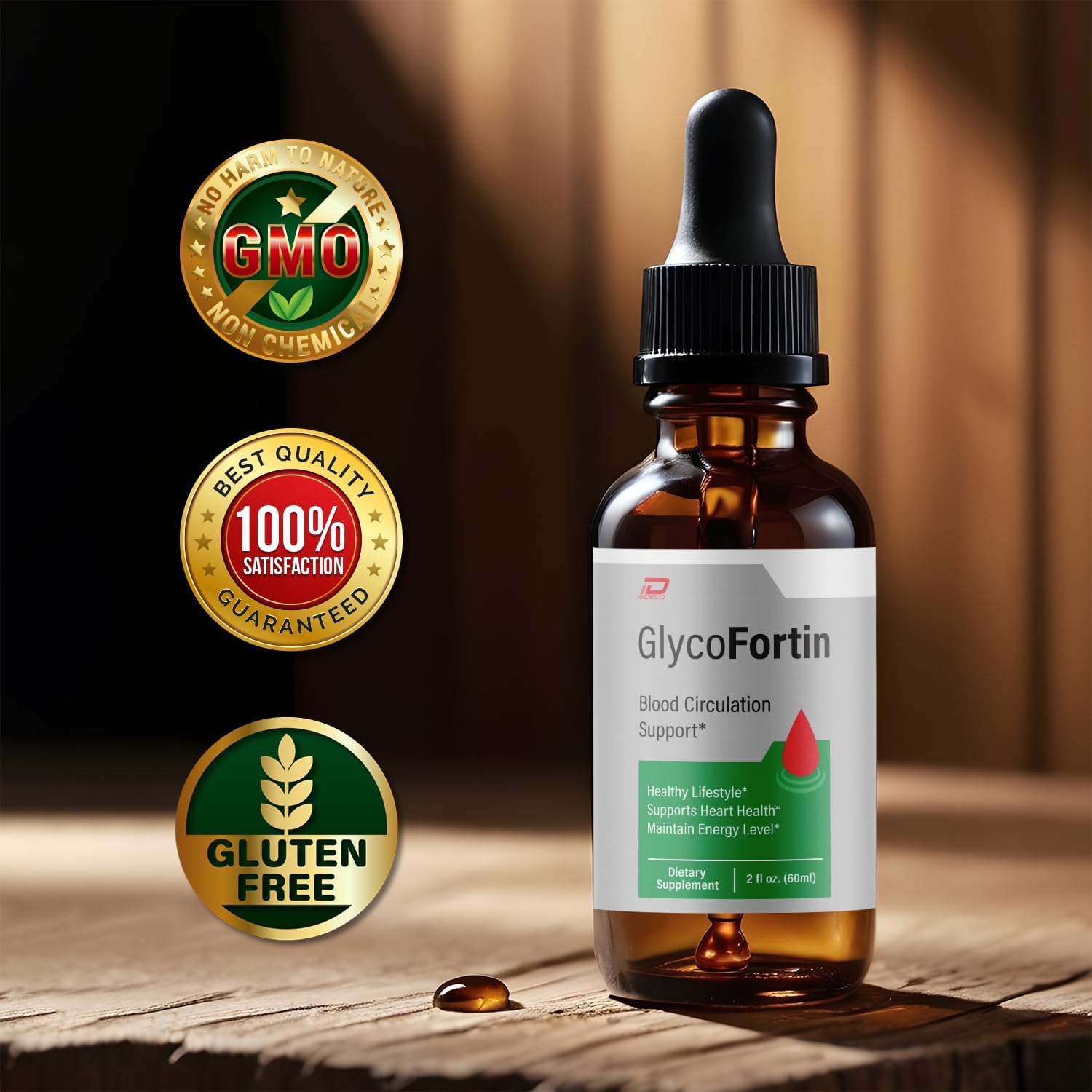 Glyco Fortin Drops - Extra Strength Liquid Food Supplement (3 Pack, 3 Month Supply) - görsel 3