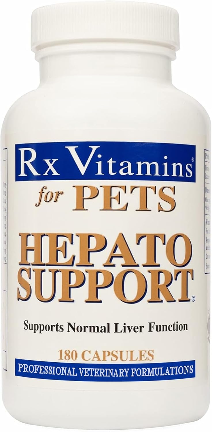 Rx Vitamins Hepato Support for Dogs & Cats – Liver Support with Milk Thistle – 90 Capsules - görsel 7