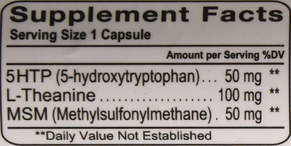 Calm Advantage - Stress Relief and Mood Support Supplement, 120 Capsules