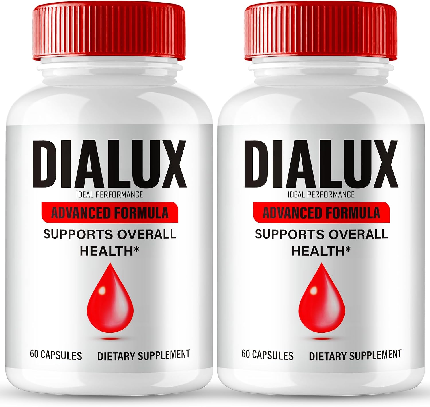 IDEAL PERFORMANCE Dialux Blood Capsules – Premium Formula for Healthy Circulation & Stable Levels – All-Natural Support – 2-Pack - görsel 1