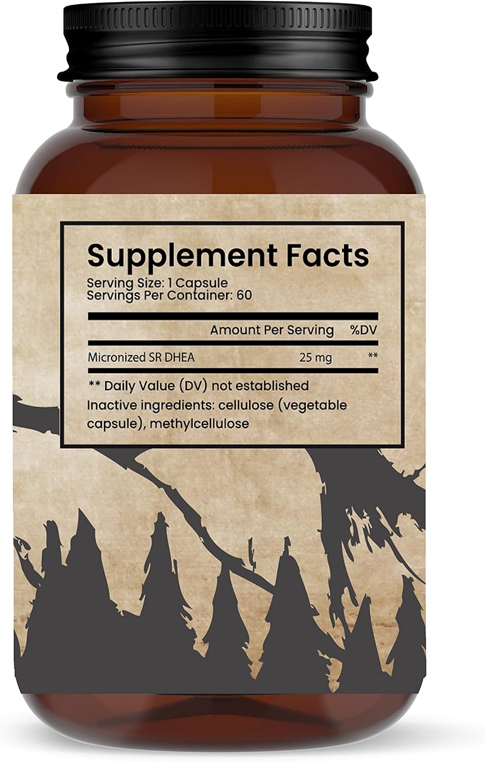 Teton Naturals DHEA 25mg Supplement - görsel 2