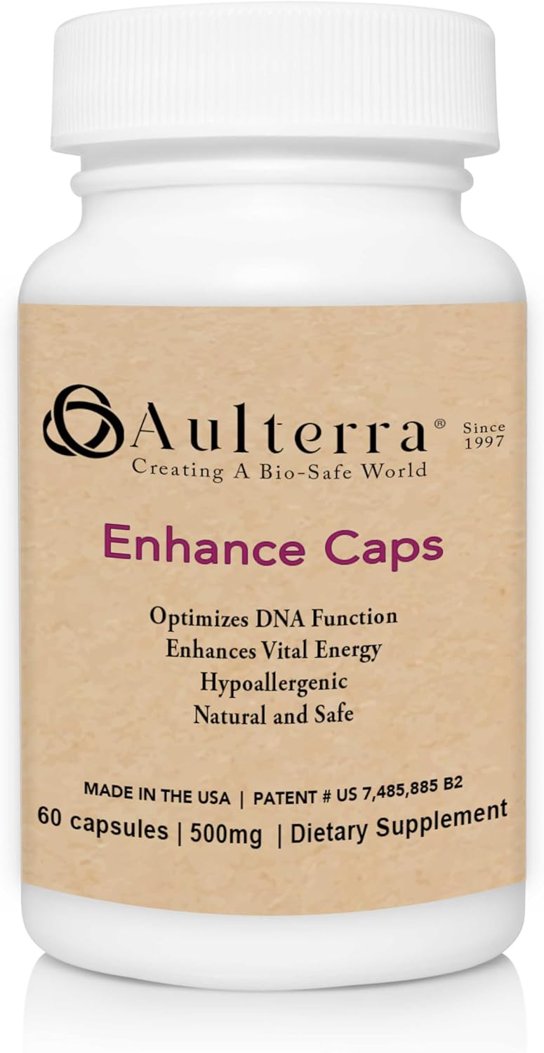 Aulterra Enhance: Support for Modern Environmental Challenges - Proprietary Blend of Paramagnetic Minerals, 60 Capsules - görsel 1