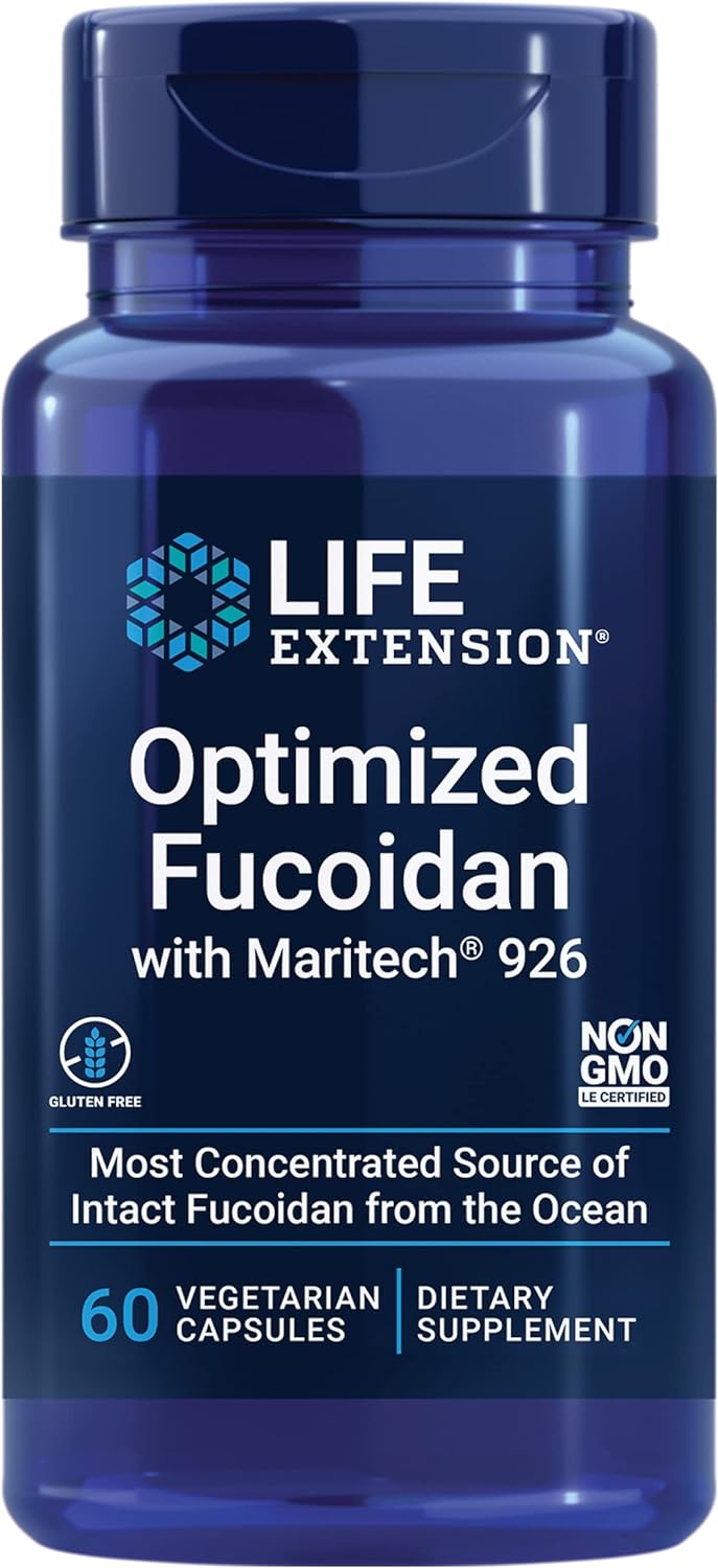 Life Extension Optimised Fucoidan with Maritech® 926, 60 Capsules - görsel 1