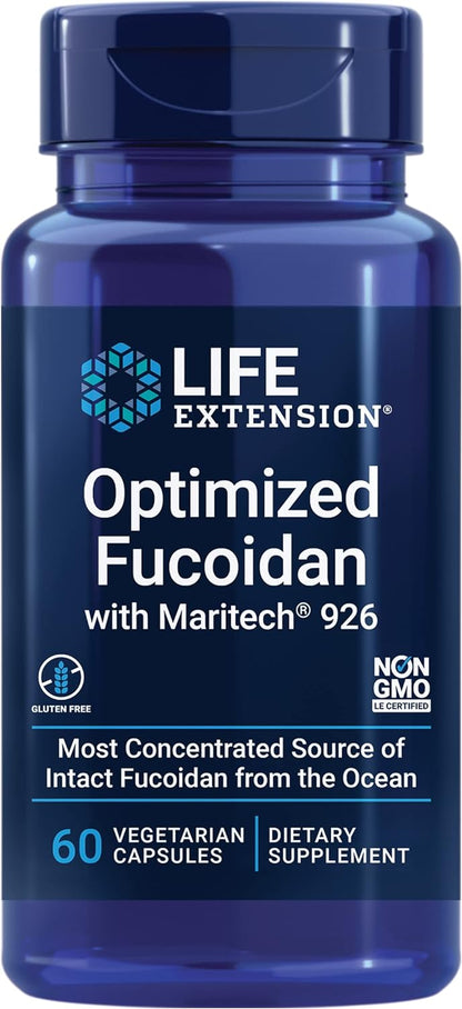 Life Extension Optimised Fucoidan with Maritech® 926, 60 Capsules