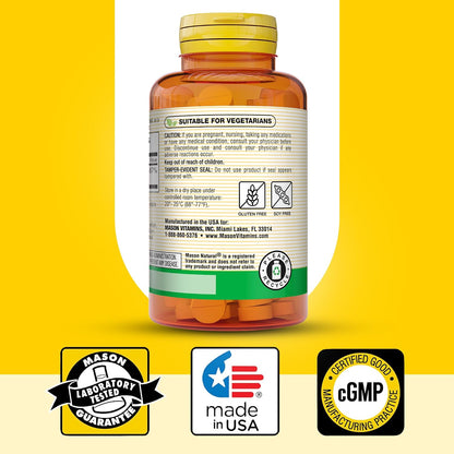 Mason Natural Vitamin B12 1000 mcg Quick Dissolve Tablets, 100 Tablets