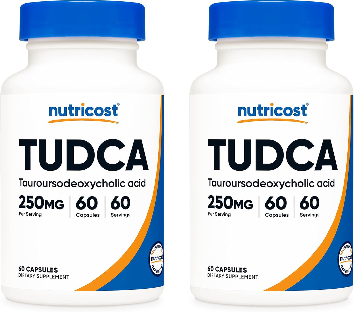 Nutricost TUDCA 250mg, 60 Capsules (2 Bottles) - görsel 1