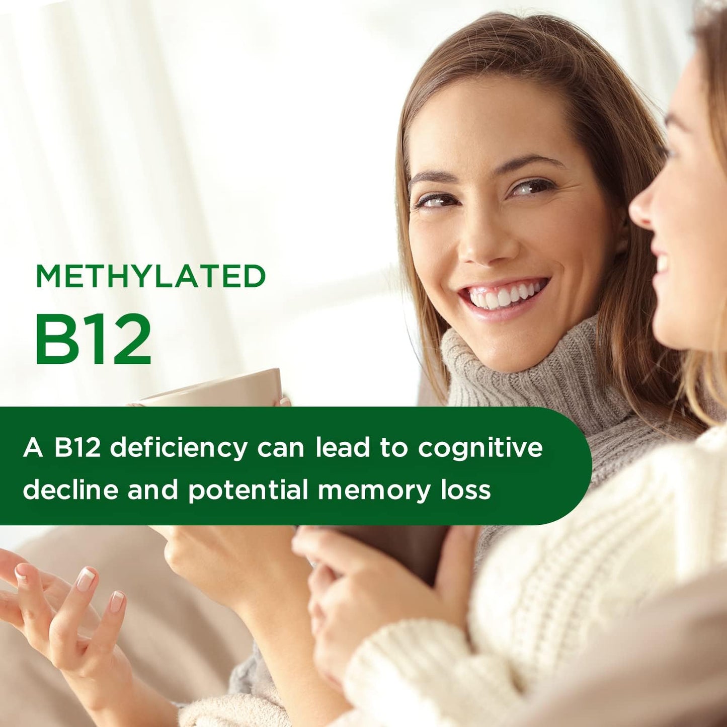 EMERALD LABS Memory Health - Brain Health & Memory Supplement with Meriva Turmeric, Vitamin B12 & Cognizin Citicoline - 60 Vegetable Capsules - görsel 3