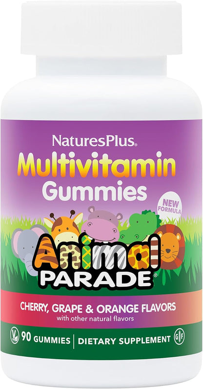 NaturesPlus Animal Parade Children's Multivitamin Gummies - 90 Gummies