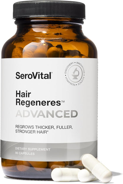 Serovital Hair Regeneres Advanced Hair Growth Supplement for Women, 90 Tablets