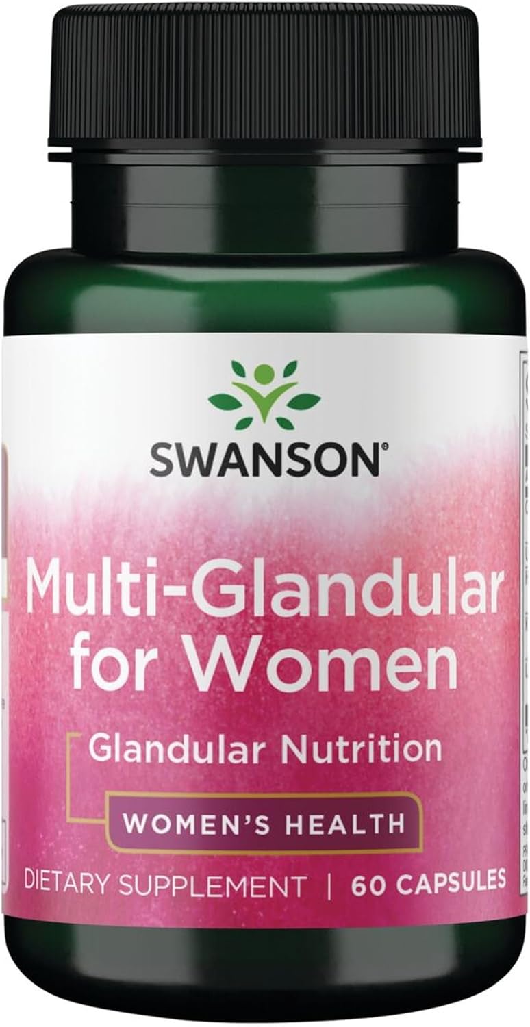Swanson Multi-Glandular for Women - 60 Capsules - görsel 1