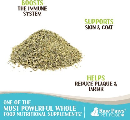 Raw Paws Organic Kelp Powder for Dogs & Cats (454g) - Supports Thyroid, Digestive and Immune Health