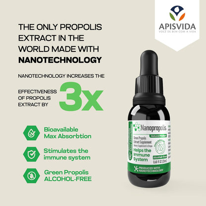 APIS VIDA Nanopropolis Red & Green Propolis Extract 20ml