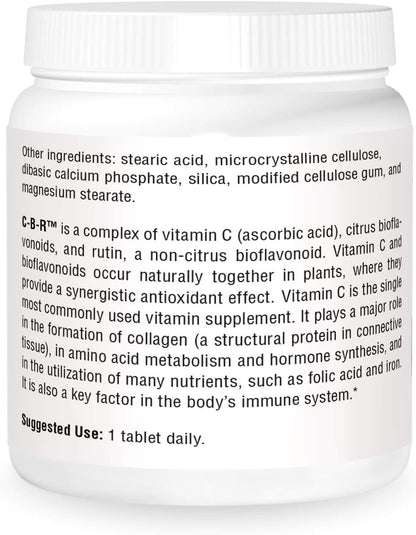 Source Naturals C-B-R – Vitamin C & Bioflavonoid Complex – 500 Tablets