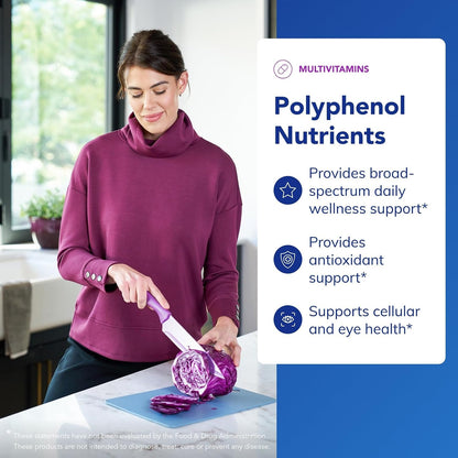 Pure Encapsulations Polyphenol Nutrients – Hypoallergenic Multivitamin & Mineral Formula with Lutein, Zeaxanthin, and Polyphenol Blend, 180 Capsules