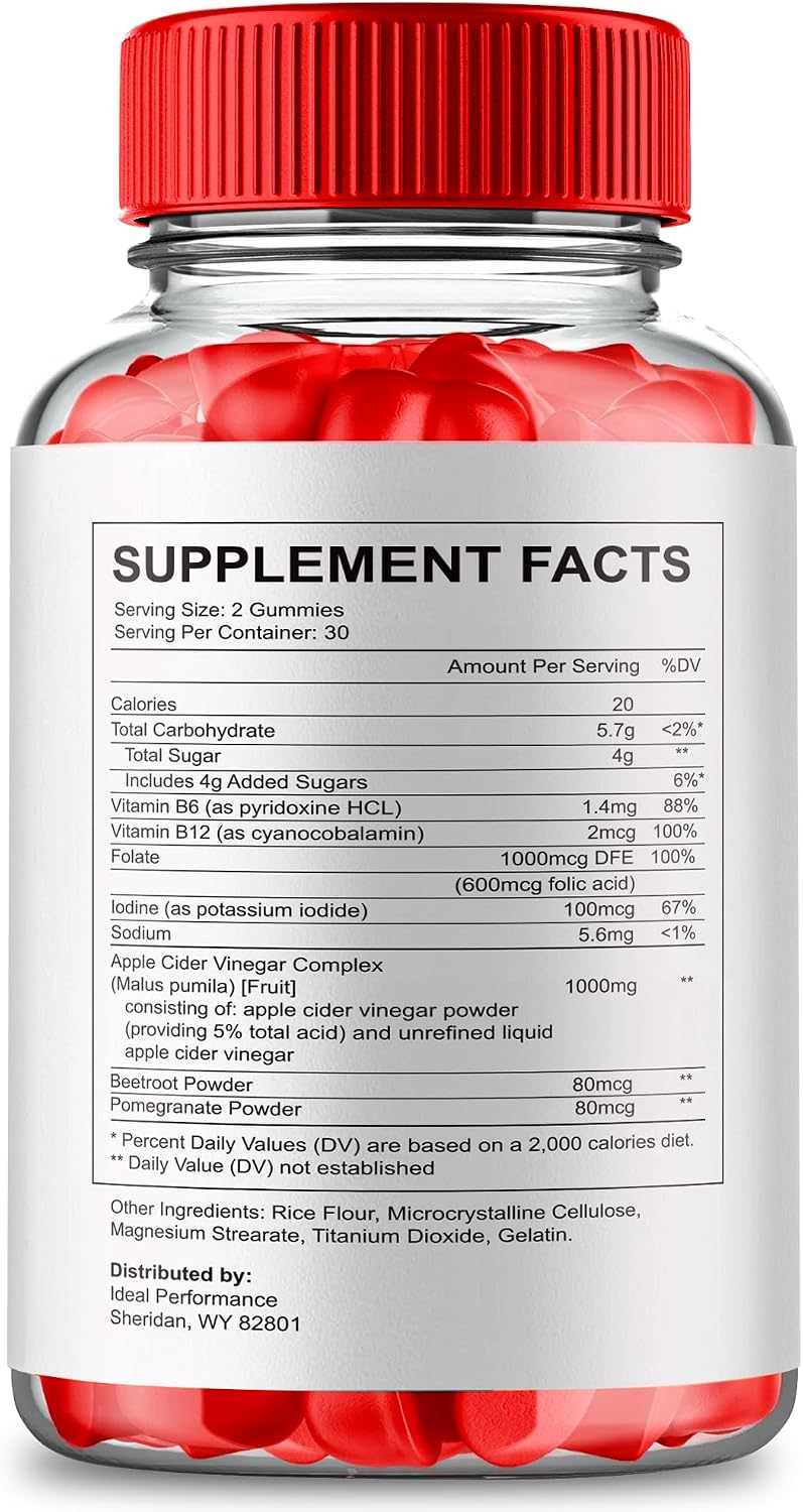 Keto Luxe + Gummies – ACV Keto Supplement with Vitamin B12 (2 Pack) - görsel 2