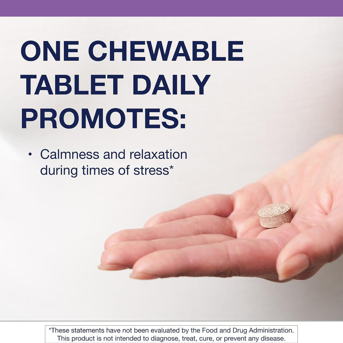 Metagenics NuSera - Chocolate-Flavoured Chewable Stress & Calm Support with Lactium - 30 Tablets - görsel 2