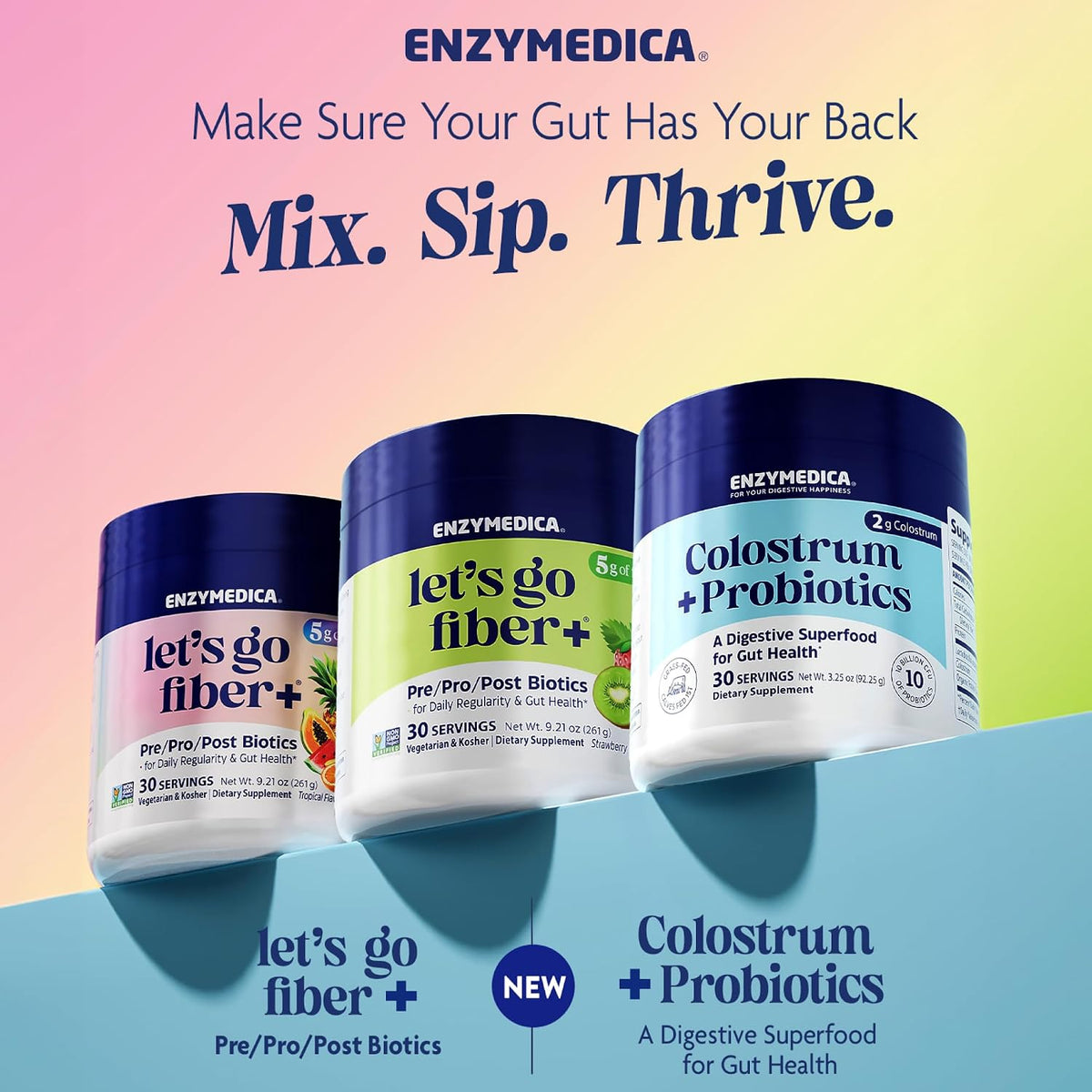 Enzymedica Colostrum Plus Probiotic, 3.25 oz - görsel 6