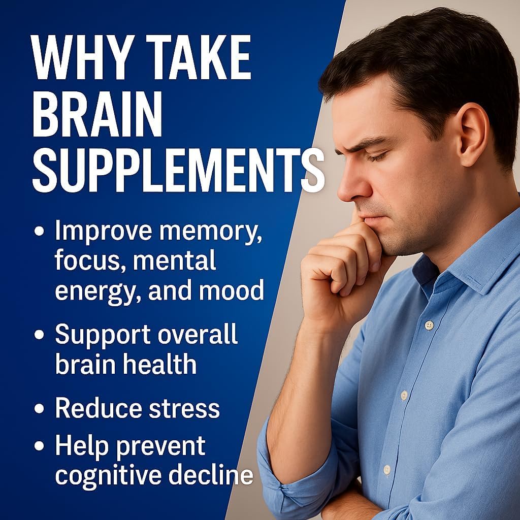 Ageless Brain Supplement for Memory and Focus, 60 Capsules - görsel 9
